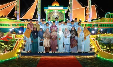 Danlanal Dabo Singkep Hadiri STQH ke-X Kabupaten Lingga Tahun 2023
