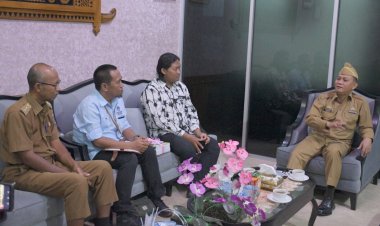 Untuk Melestarikan Bahasa Lampung, Wakil Walikota Metro Melakukan Audiensi