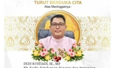 Pemkab Rohil Berduka, Plt Kadis Pertanian Tutup Usia
