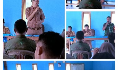 Pemerintah Kampung Bengkulu Jaya Hadiri Pembagian Nomor Urut Calon Kakam