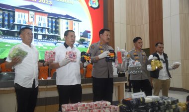 3 Bulan Terakhir, Polda Lampung Selamatkan 480,737 Jiwa dari Bahaya Narkoba
