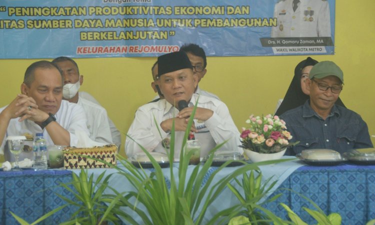 Musrenbang Di Kelurahan Rejomulyo, Qomaru Zaman Ingin Masyarakat Awasi Pembangunan Dan Kinerja Pemerintah
