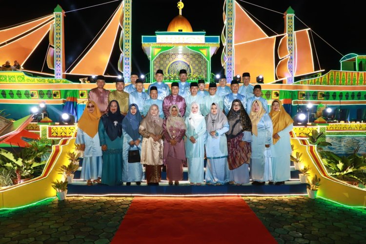 Danlanal Dabo Singkep Hadiri STQH ke-X Kabupaten Lingga Tahun 2023