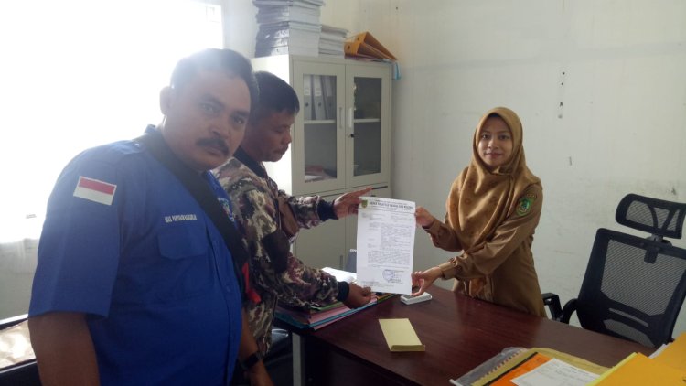 DPD SPI Kabupaten Rokan Hilir Serahkan Data ke Kesbangpol