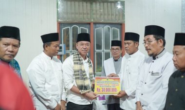 Puasa ke 13, Bupati Rohil Safari Ramadhan di Rimba Melintang
