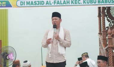 Bupati Rohil Bantu 8 Rumah Ibadah dan 25 Grup Rebana di Kubu dan Kuba