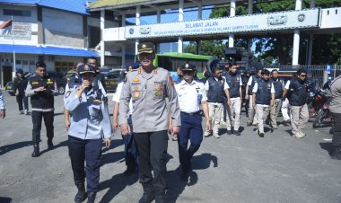 Polda Lampung Persiapkan Cipkon Harkamtibmas Kepada Pemudik di Terminal Rajabasa