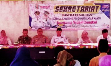 Kampung Negeri Sungkai Adakan Pemilihan Antar Waktu di Kantor RBM