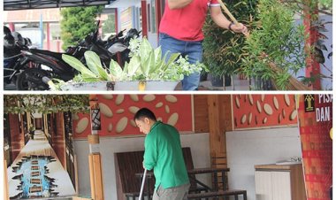 Giat Gotong Royong Lapas Kelas II pekanbaru Jelang Lebaran