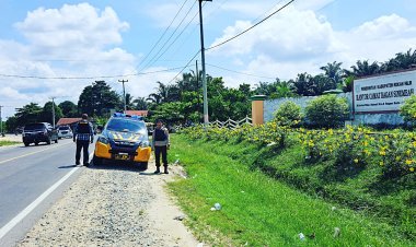 Polsek Bagan Sinembah Giat Patroli ke  Kantor Pemerintahan