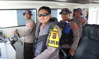 Pastikan Pengamanan Libur Lebaran Aman, Kapolres Lamtim Tinjau Lokasi Wisata