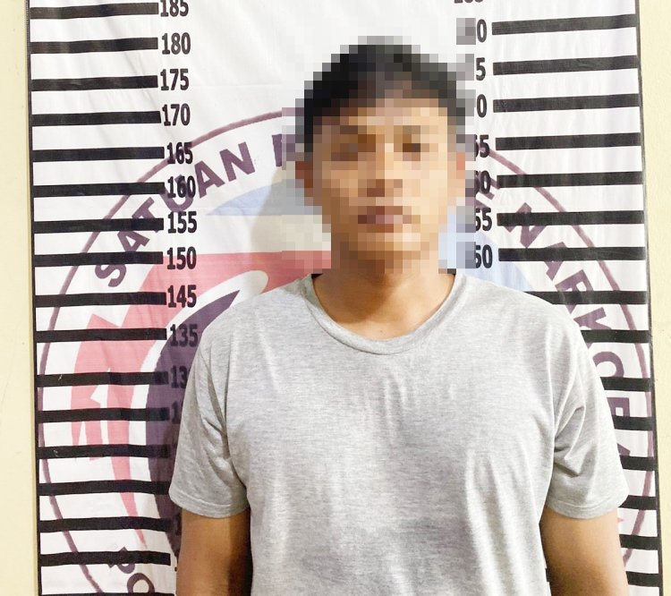 Asyik Konsumsi Narkotika, Pria Asal Lampung Tengah Ditangkap Polres Tuba