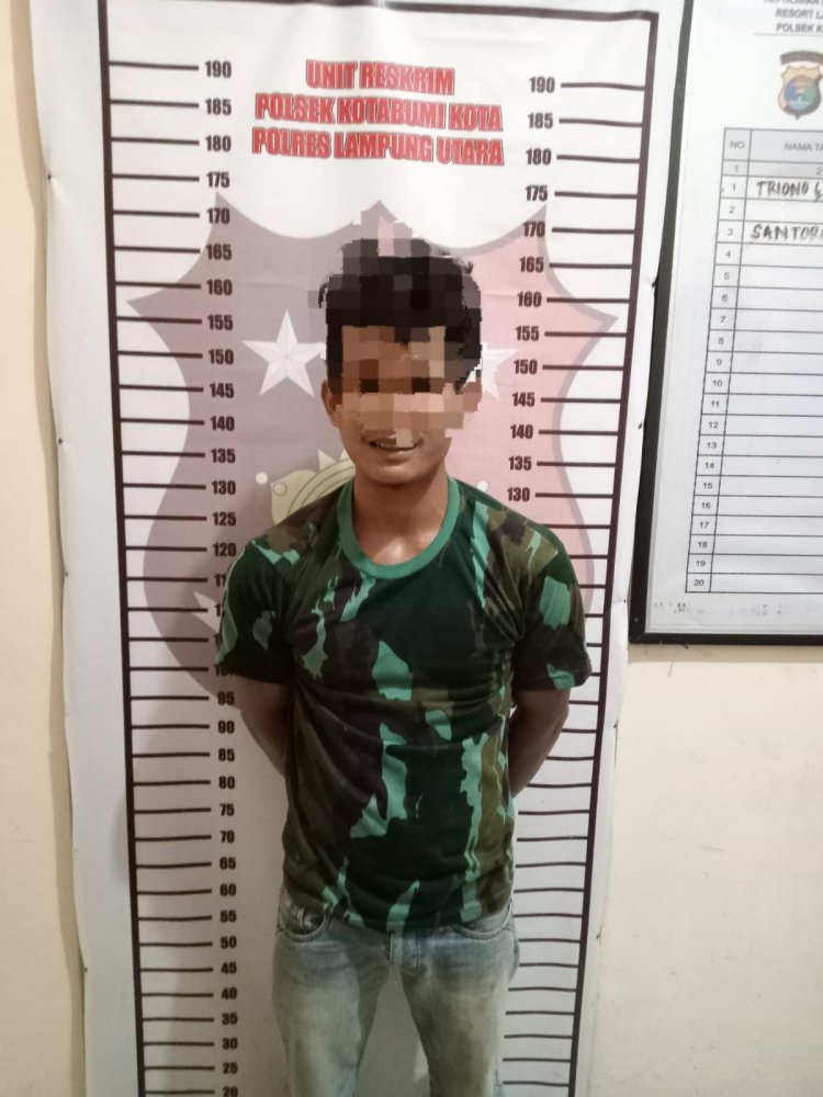Tekab 308 Presisi Polsek Kota Bumi Berhasil Tangkap Pelaku Curat