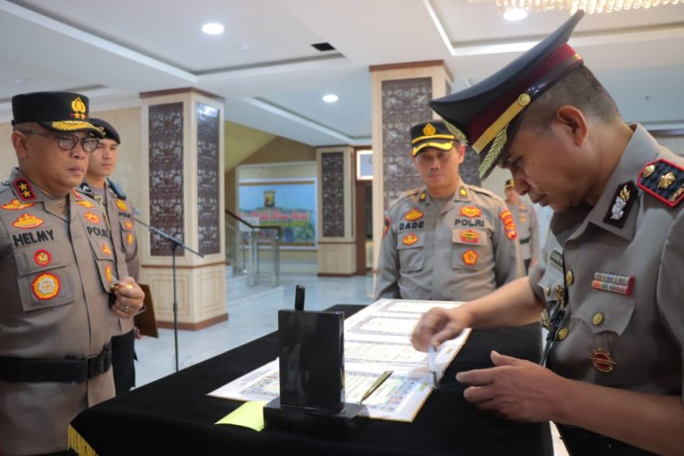 Kapolda Lampung Pimpin Serah Terima Jabatan Kapolres Pringsewu dan Kayanma