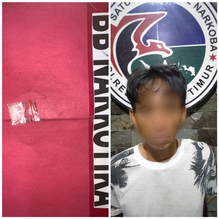 Edarkan Sabu, Seorang Warga Ditangkap Satres Narkoba Polres Lamtim