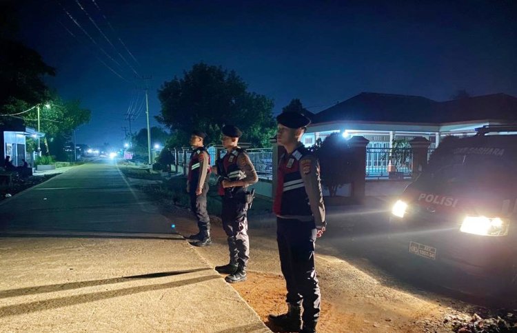 Samapta Polres Tulang Bawang Gelar Patroli Pemukiman, Berikut Lokasi dan Tujuannya