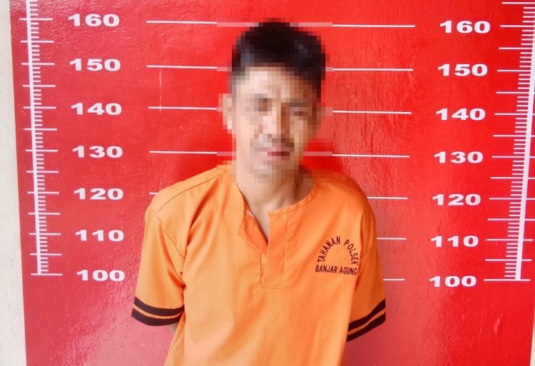 Polsek Banjar Agung Dibantu Warga Berhasil Tangkap Pelaku Curanmor