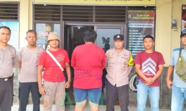 Seorang Pria Ditangkap Polisi Setelah Lakukan Pencurian di PT APS Lamtim