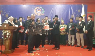 Halal Bihalal LAI, Beberapa Kadep Terima SK Pengangkatan