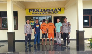 Pelaku Pencurian dengan Pemberatan Ditangkap Polisi