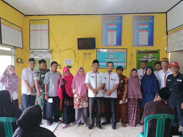 Pemerintah Pekon Muara Jaya 2 Laksanakan Pembagian BLT DD Tahap 1 Tahun 2023