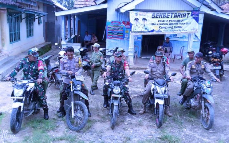 Jelang Pilkakam Serentak 2023, Dandim Way Kanan Berikan Kenyaman, Keamanan Masyarakat