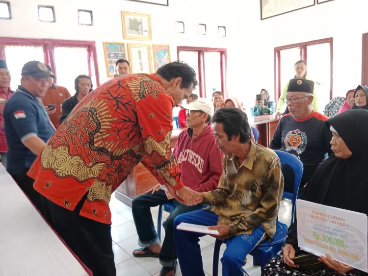 Pemerintah Pekon (Desa) Pura Jaya Salurkan BLT-DD