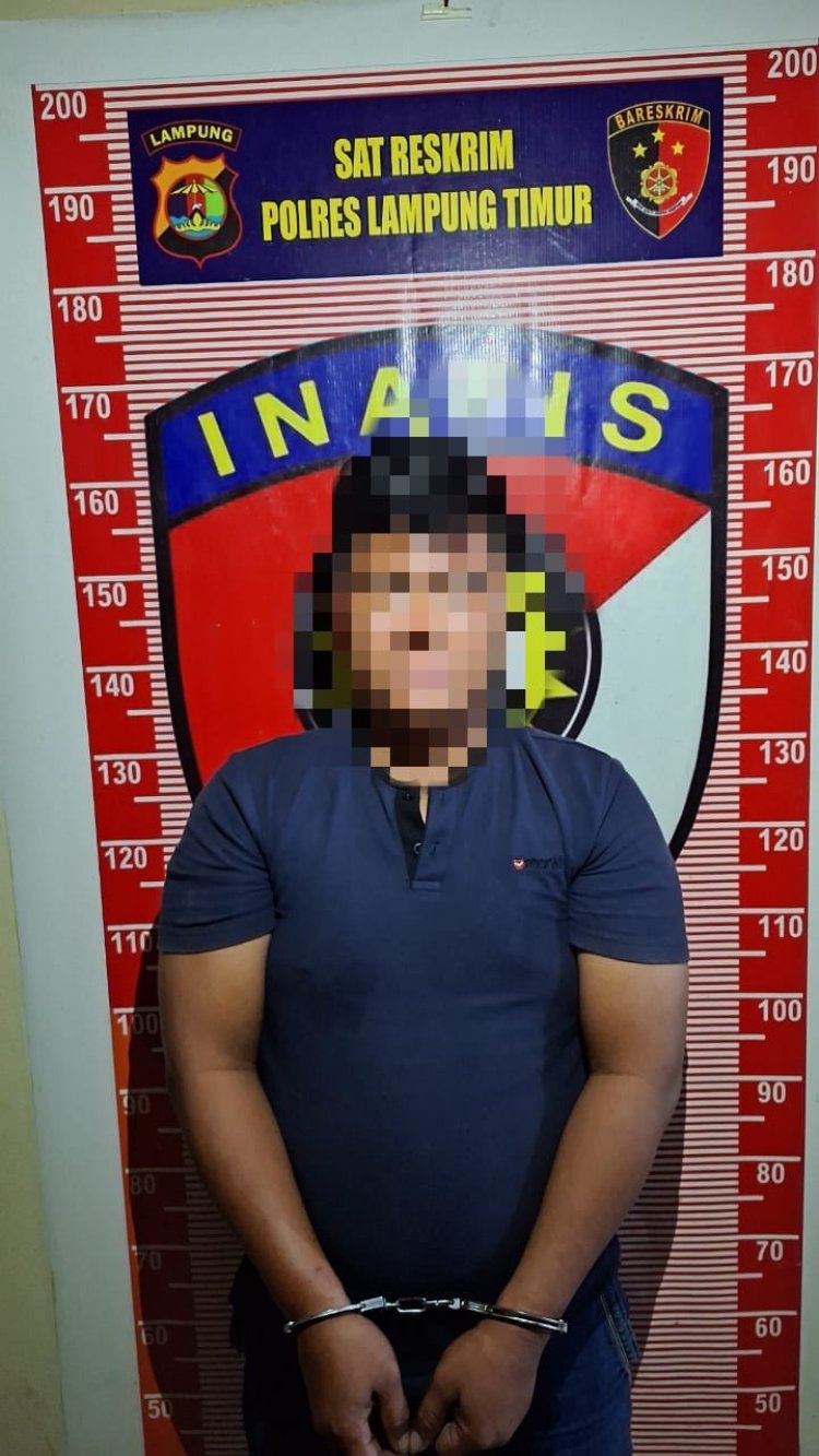 Sat Reskrim Polres Lamtim Berhasil Ringkus Seorang Pelaku Curanmor