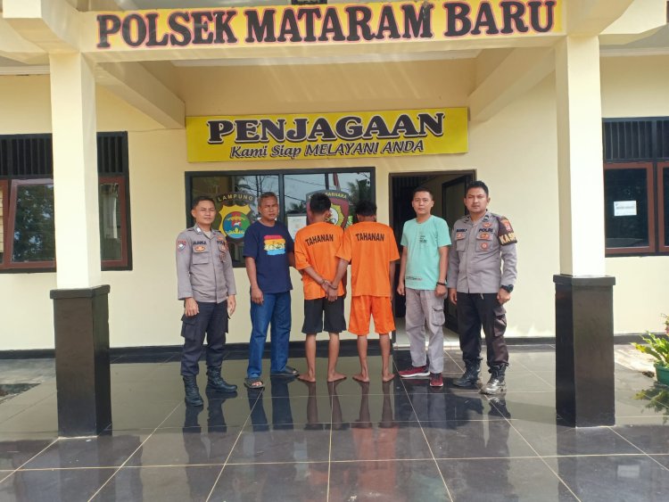 Pelaku Pencurian dengan Pemberatan Ditangkap Polisi