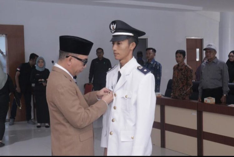 Bupati Way Kanan Lantik Kepala Kampung Negeri Sungkai, Pergantian Antar Waktu (PAW)