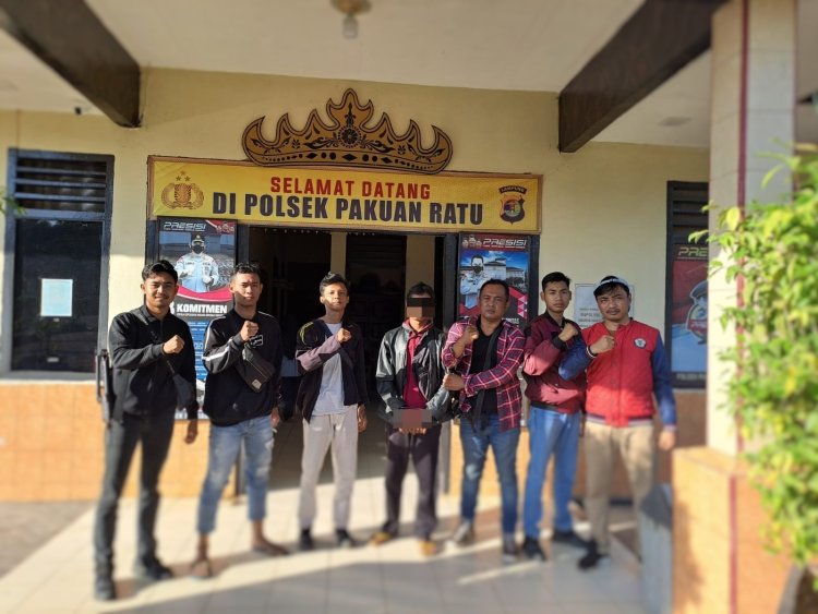 Polsek Pakuan Ratu Ringkus DPO Pelaku Curat Buah Tandan Sawit di PT. BNIL