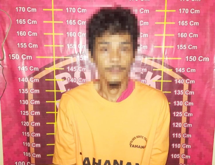 Polsek Dente Teladas Tangkap Pelaku Curanmor yang Meresahkan Warga