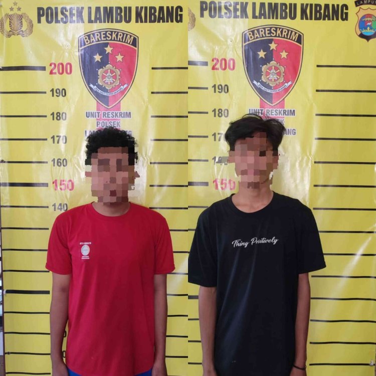 2 Orang Pelaku Pembobolan Counter HP di Lambu Kibang Berhasil Ditangkap