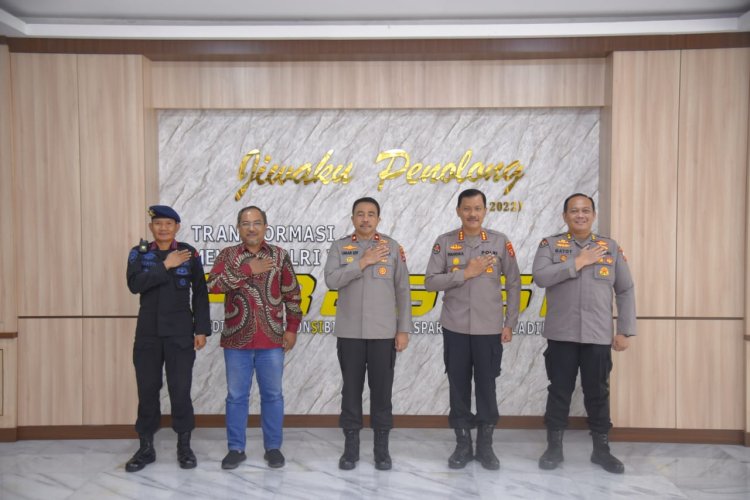 Wakapolda Lampung Sambut Kedatangan Tim Divhumas Polri Gelar FGD Kontra Radikalisme