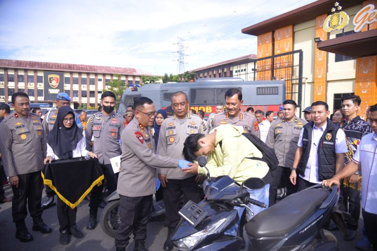 Polda Lampung Berhasil Ungkap 307 Pelaku Kejahatan Dalam Operasi Sikat Krakatau 2023