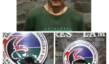 Berantas Narkoba, Polres Lampung Timur Ciduk 3 Pria