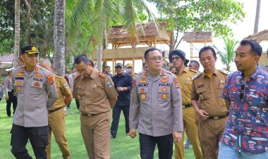 Polda Lampung Siap Amankan Kejuaraan Selancar Ombak Internasional Krui Pro WSL QS : 5000