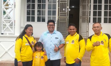 Anggota DPRD Rohil Hadir Saat Pelepasan Atlet Catur Nathasya ke Thailand