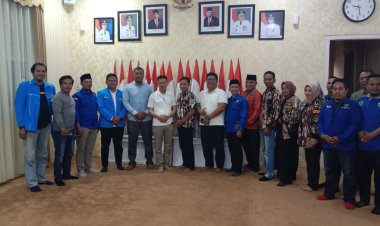 Anggota DPRD Rohil Tampak Bersama Peserta Musda Hadiri Musda Ke VII KNPI 2023