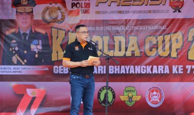 Hari Bhayangkara Ke-77, Polda Lampung Gelar Lomba Burung Kicau