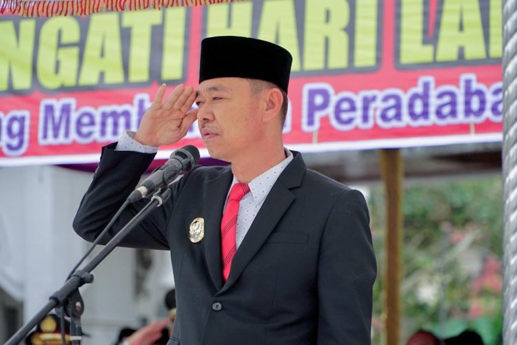 Bupati Rohil Sampaikan Amanat Presiden RI, Saat Irup Peringati Hari Lahir Pancasila