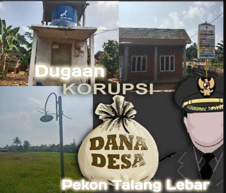 Dugaan Korupsi Kepala Pekon Talang Lebar APH Wajib Audit Kembali Kegiatan Pekon