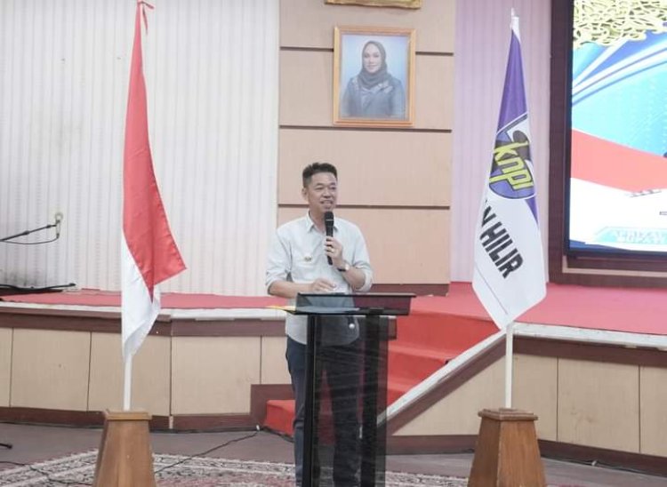 Hadiri Musda ke VII KNPI Rohil 2023, Bupati Rohil : Siapapun yang Terpilih Akan Kita Dorong