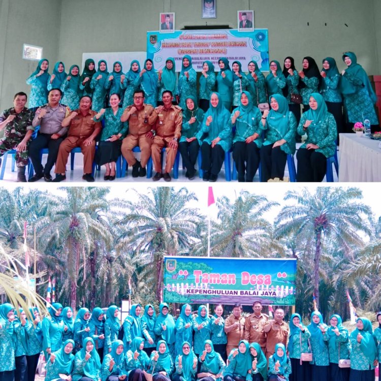 Camat Balai Jaya Hadiri Gelar Lomba Pokja IV Keluarga Sehat dan Tangguh Bencana