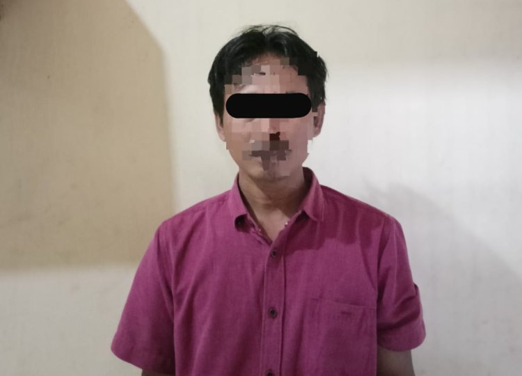 Gadaikan Emas Palsu Seorang Buruh Tani Ditangkap Tekab 308 Presisi Polres Lampura