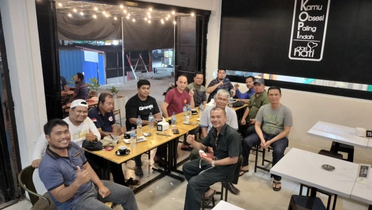 Polsek Bagan Sinembah Jalin Silaturahmi dengan Awak Media dan Tokoh Masyarakat