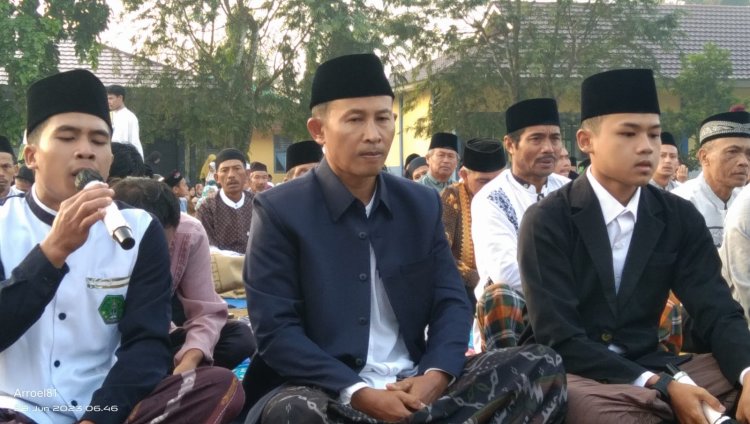 Pekon Tribudisyukur Bersama Masyarakat Gelar Sholat Idul Adha 1444 H