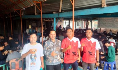 Kadis Kominfotiks Rohil Tinjau Kelangsungan Turnamen Mobil Legends Bupati Cup 2023