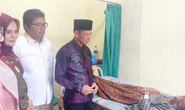 Tinjau Kantor Camat dan Puskesmas Rawat Inap, Bupati Rohil Anggarkan Biaya Renovasi Tahun 2024