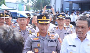 Polres Lampung Utara All Out Amankan Pilkades Serentak